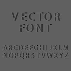 3d font vector