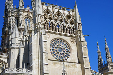 Fennsterrose der Kathedrale in Burgos © boysen
