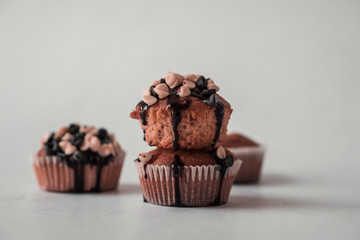 Choco-chip coated Muffins!