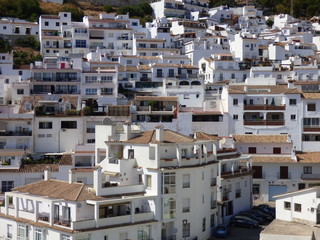 Fototapeta premium Mijas, pueblo andaluz de la provincia de Málaga (Andalucia, España) en la Costa del Sol