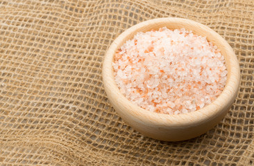 Himalayan Pink Salt Isolated