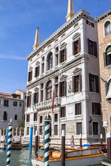 Palaces along the Grand Canal, Venice, Italy