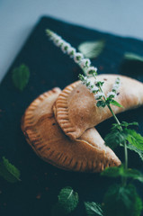 Ricotta, Spinach & Mint Homemade Empanadas