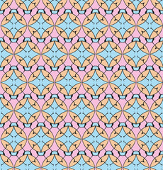 unusual and simple abstract  geometric pattern, vector seamless