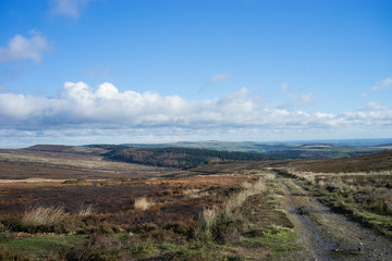 Views from Derwent Edge,  Peak District National Park, UK