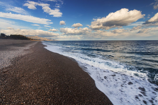 Beach in Sicily