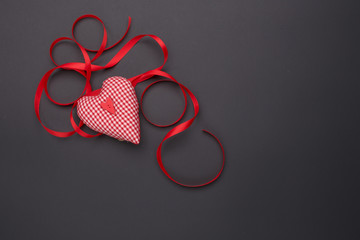 Happy Valentines Day love celebration in a rustic style isolated.