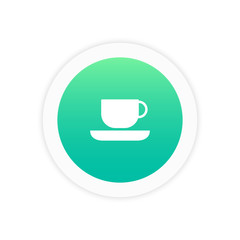 Cup icon sign