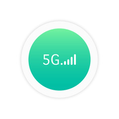 5G icon sign