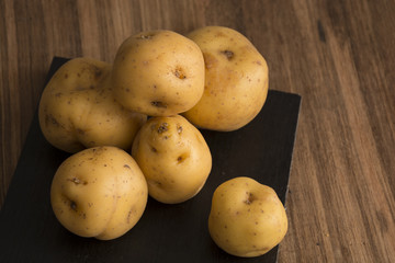 Creole potato or yellow potato (Solanum phureja)
