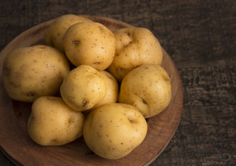 Creole potato or yellow potato (Solanum phureja)
