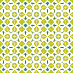 Ancient Geometric pattern in repeat. Fabric print. Seamless background, mosaic ornament, ethnic style.