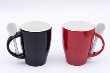 Tazas con cuchara