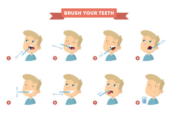 Brush your teeth.