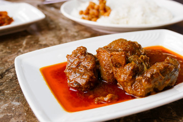 Burmese lamb curry