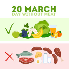 Day without meat.
