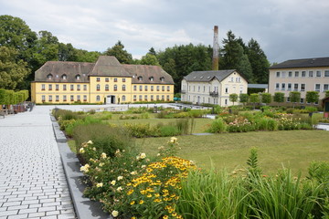 Schloss Alexandersbad im Fichtelgebirge