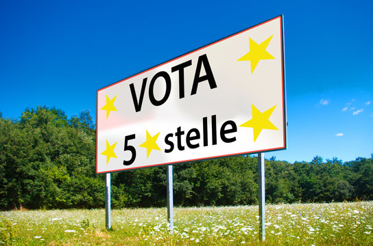 in the next elections save Italy, vote  Movimento Cinque Stelle, Grillo