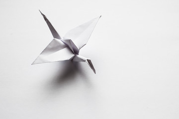 White crane handmade