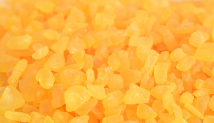 Badesalz gelb hintergrund