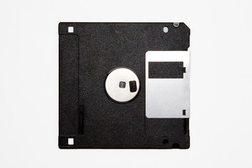 floppy disk on white background