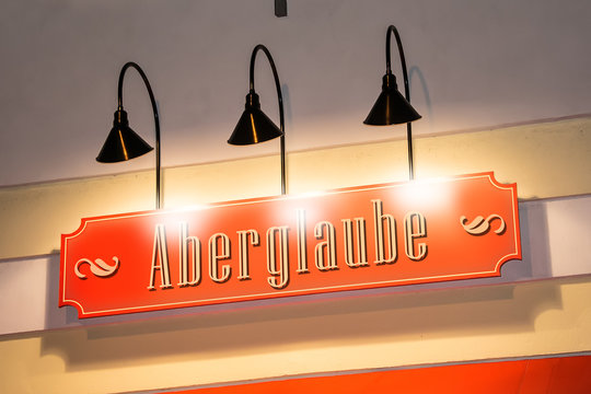 Schild 269 - Aberglaube