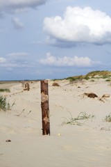Dühne am Strand von St. Peter-Ording Nordsee 