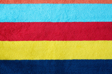 Colorful towel texture
