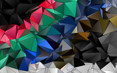 Abstract Polygonal background