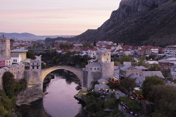 The old stone bridge. Mostar, Bosnia and Herzegovina