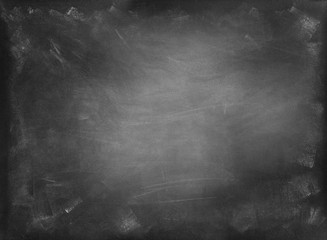 Blackboard or chalkboard