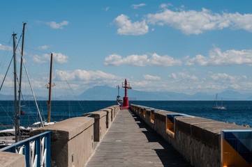 parcheggio al porto di amalfi
