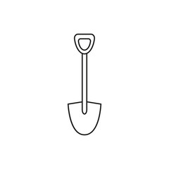 Shovel online icon