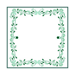 Frame square card
