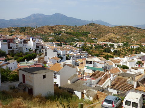 Guaro, pueblo en la provincia de Málaga, Andalucía (España)