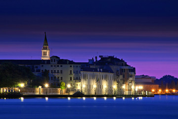 Fototapeta premium Venezia con Palazzi in Veneto Italia Europa Venice with Palaces Veneto Italy Europe