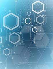 Digital technology world. Business virtual concept.