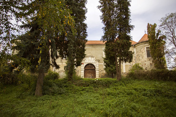 Fototapeta na wymiar Old castle in Cernik, Croatia