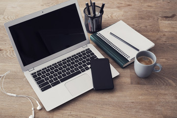 Responsive design mockup