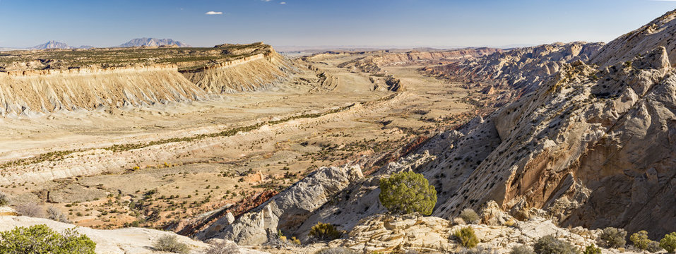 Waterpocket Fold Panorama