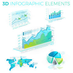 3D Infographic Elements