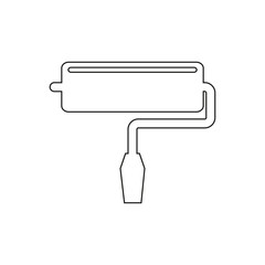 Paint roller online icon
