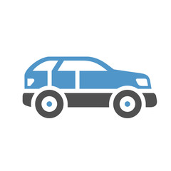vehicle flat icon