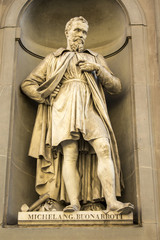 Michelangelo Buonarroti at the Uffizi