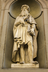 Leonardo Da Vinci at the Uffizi 