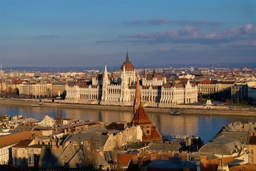 Fototapeta na wymiar Budapest Castle