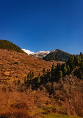 Winter day in Agrafa Mountains