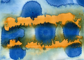 paint, color background, watercolor, abstract painting color texture, yellow, orange, blue, violet