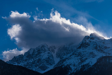 F&ouml;hnwolke auf der Serles