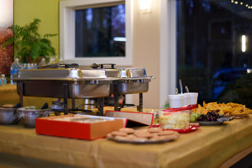 Cuisine Culinary Buffet Dinner Catering Dining Food Celebration Party Concept.